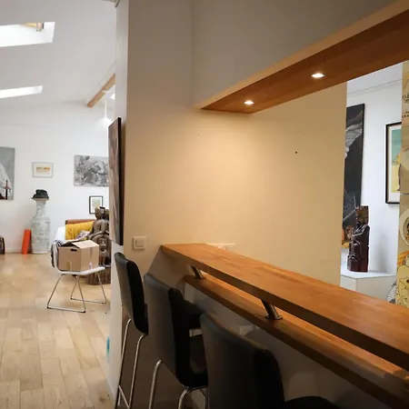 Apartament Loft, Atelier Artiste Montmartre Paryż