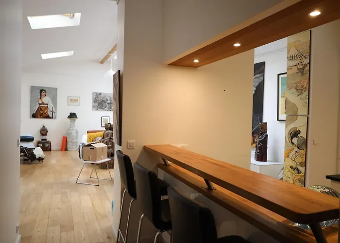 Apartment Loft, Atelier Artiste Montmartre Paris