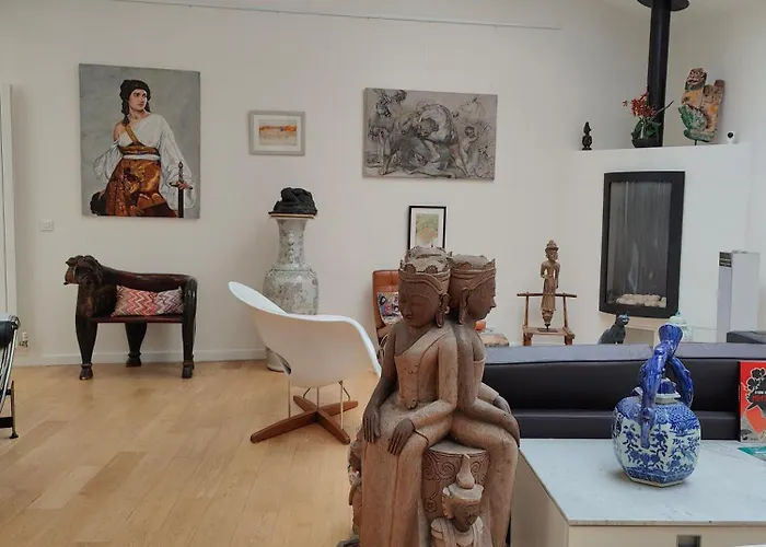 Apartment Loft, Atelier Artiste Montmartre Paris